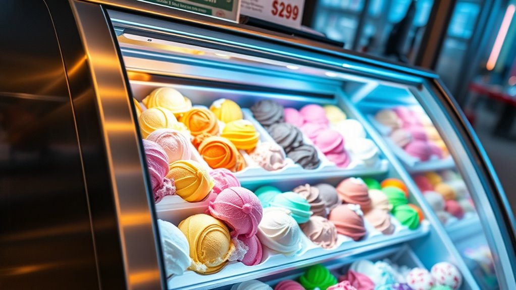 top counter ice cream freezers
