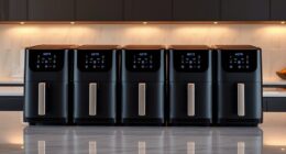 top double door air fryers