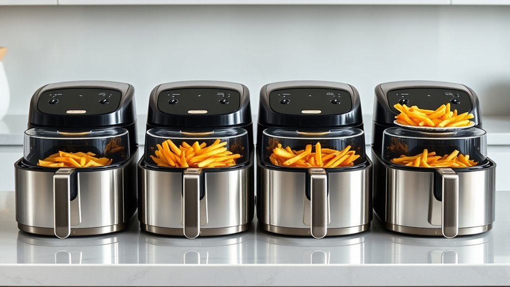 top dual basket air fryers