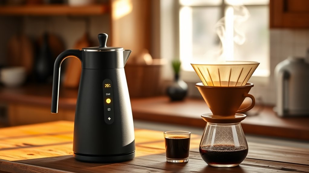 top electric pour over kettles