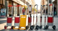 top folding hand trucks