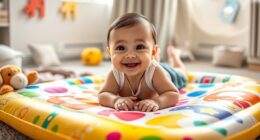 top inflatable tummy time mats