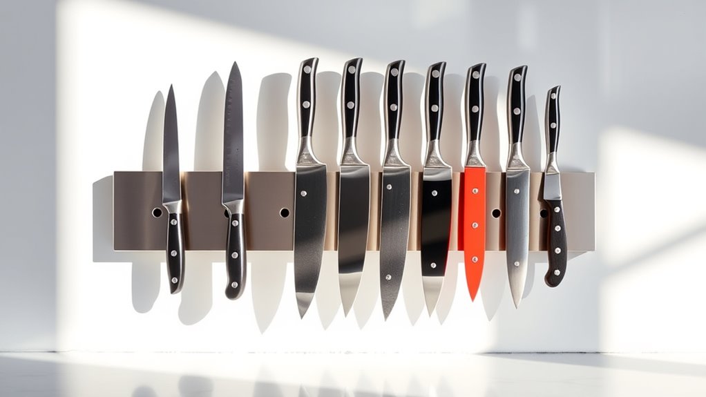top magnetic knife storage