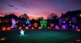 top outdoor spooky projection ideas