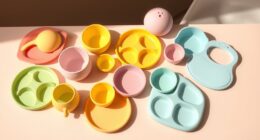 top silicone baby feeding sets