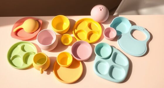 top silicone baby feeding sets