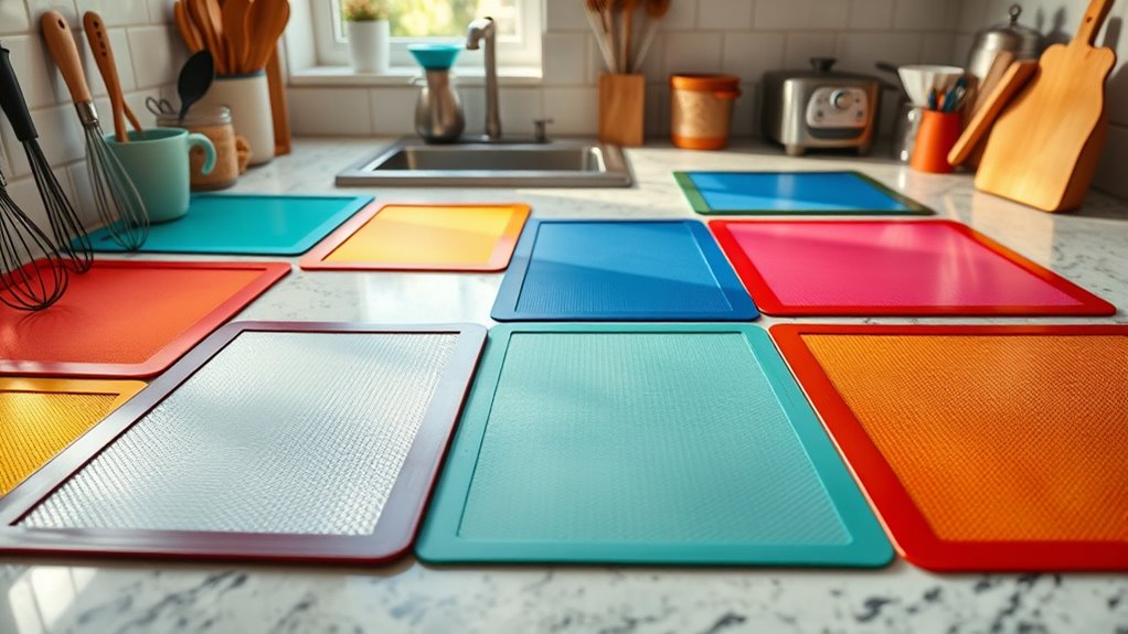 top silicone baking mats