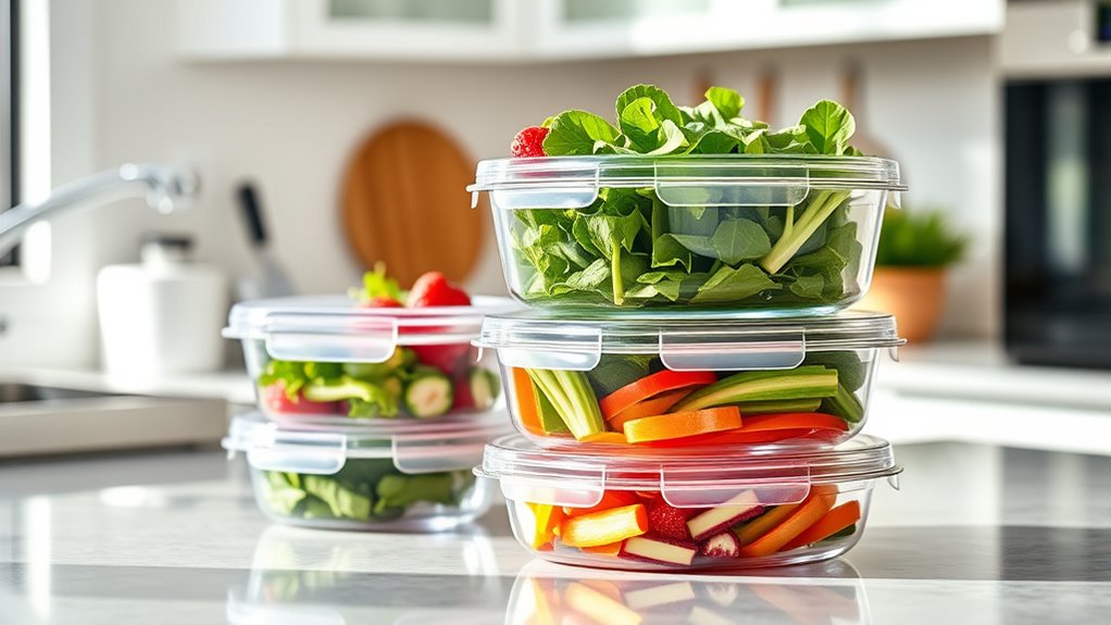 top stackable food storage