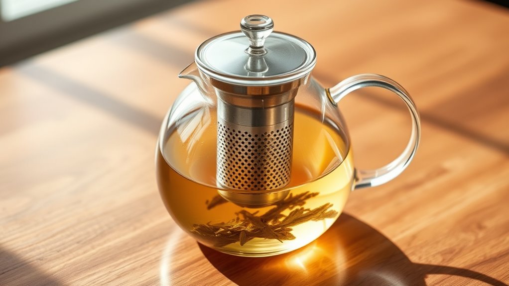 top stylish glass teapots