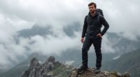 top windproof over pants