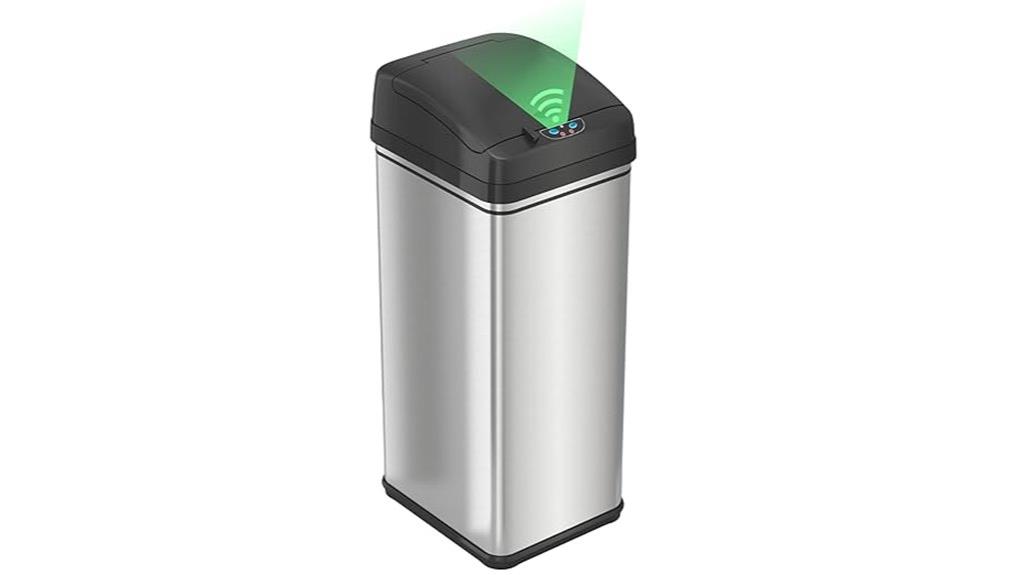 touchless smart trash can