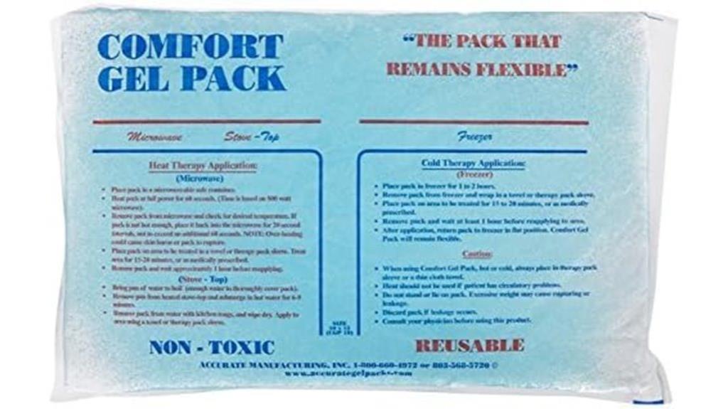 two 10x15 gel packs