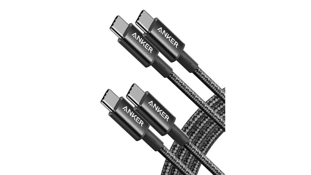 two 6 foot fast chargers