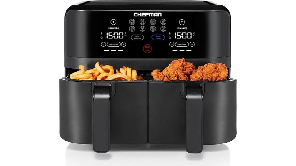 two in one air fryer