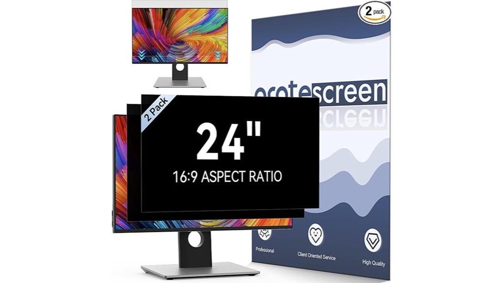 two privacy screen protectors