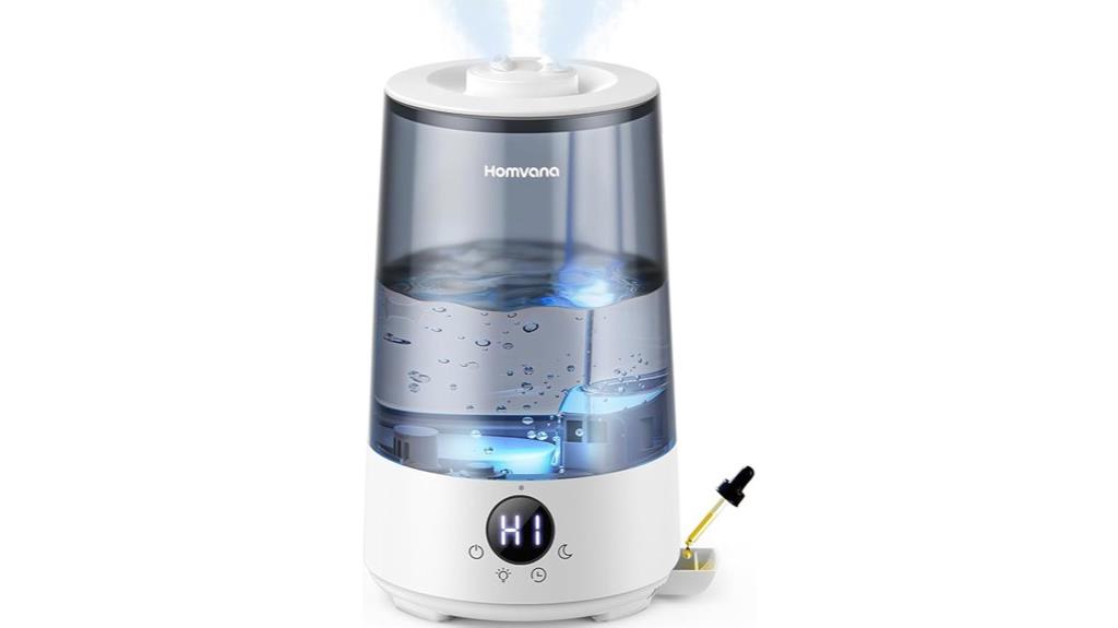 ultrasonic humidifier with lighting