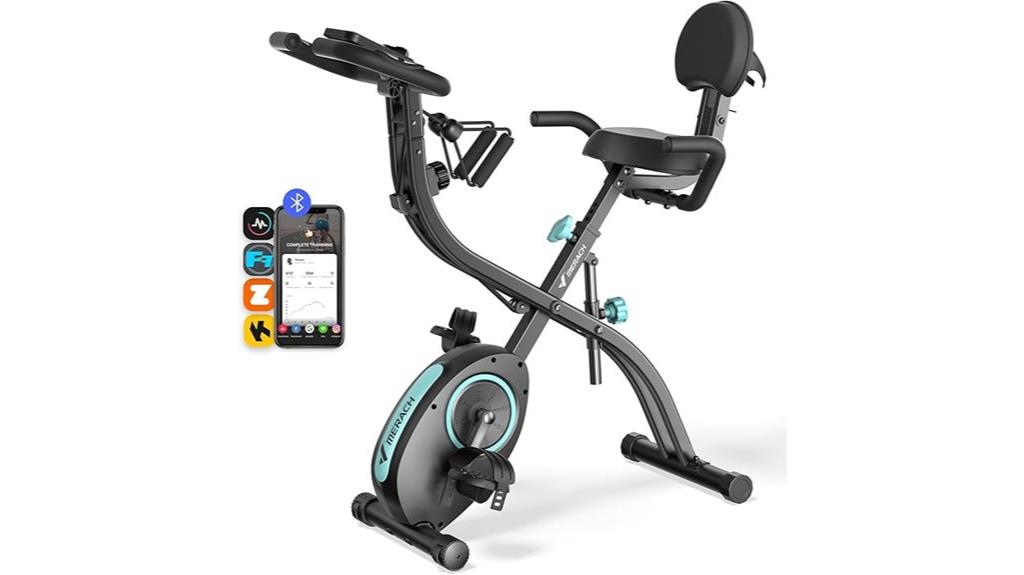 versatile foldable exercise bike