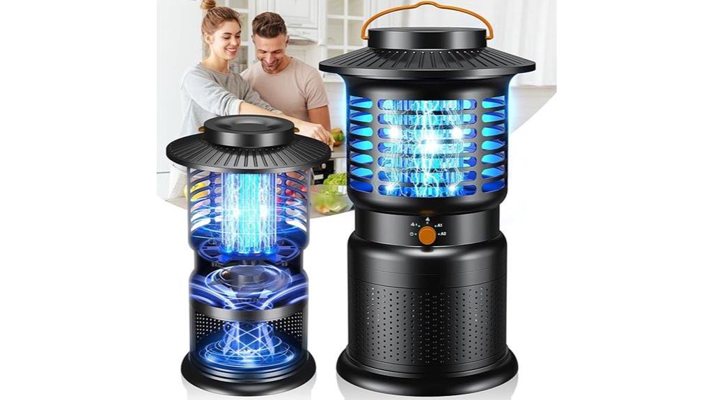versatile rechargeable bug zapper