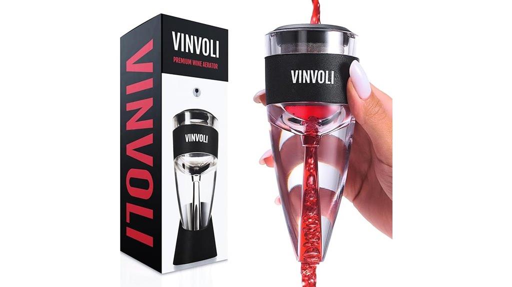 vinoli deluxe wine aerator