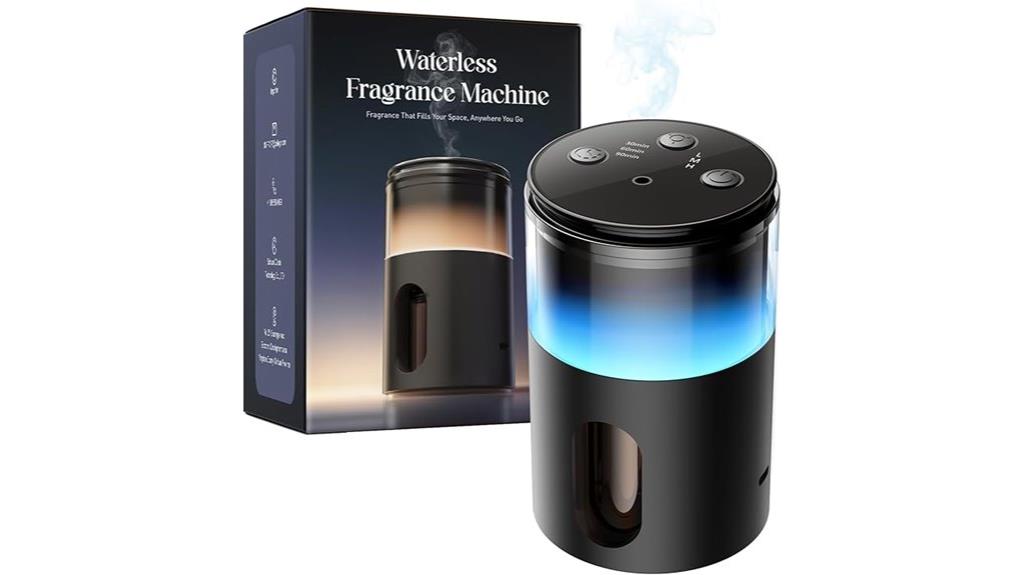 waterless diffuser with light