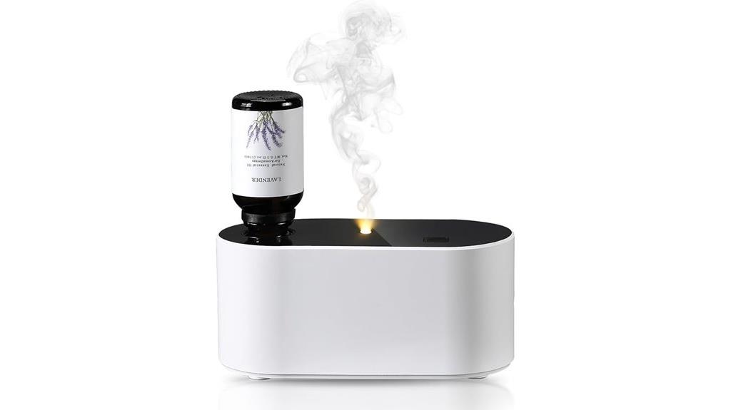 waterless intermittent mist diffuser