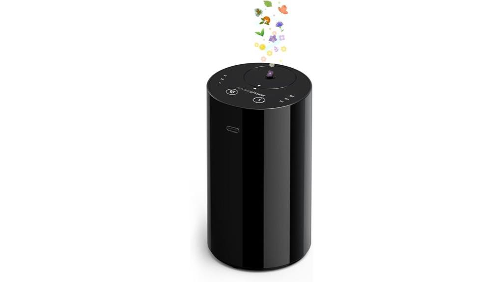 waterless portable aromatherapy diffuser