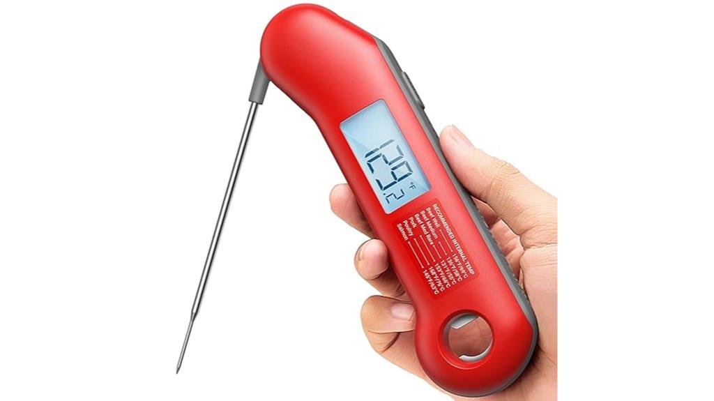 waterproof instant read thermometer