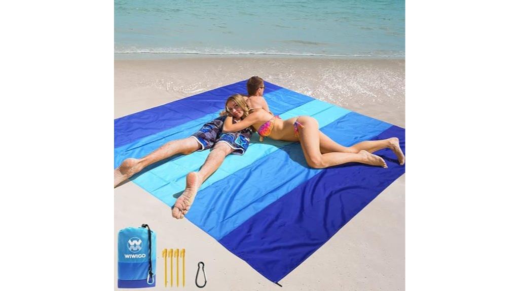 waterproof sandproof beach mat
