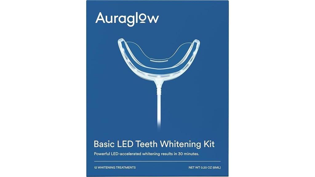 whitening kit with led