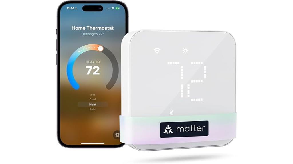 wifi compatible smart thermostat