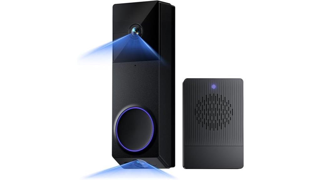 wireless 2k hd doorbell