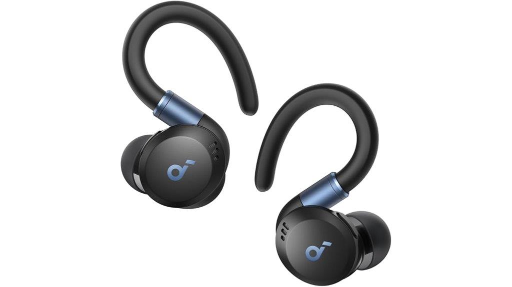 wireless earhook sports earbuds