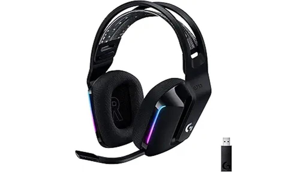 wireless gaming headset rgb