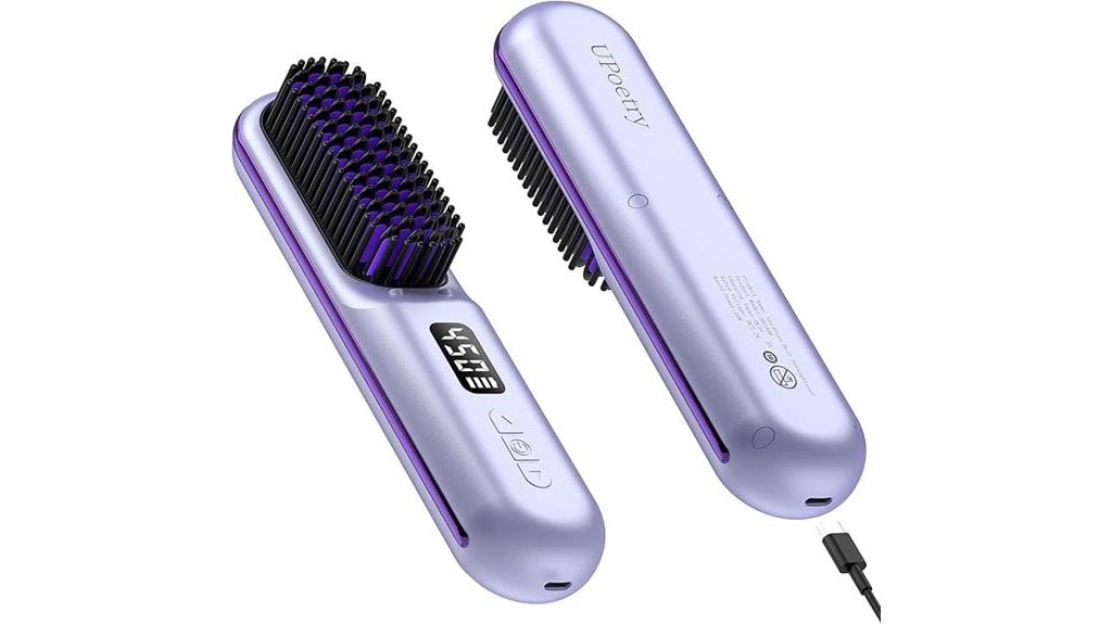 wireless mini hair straightener