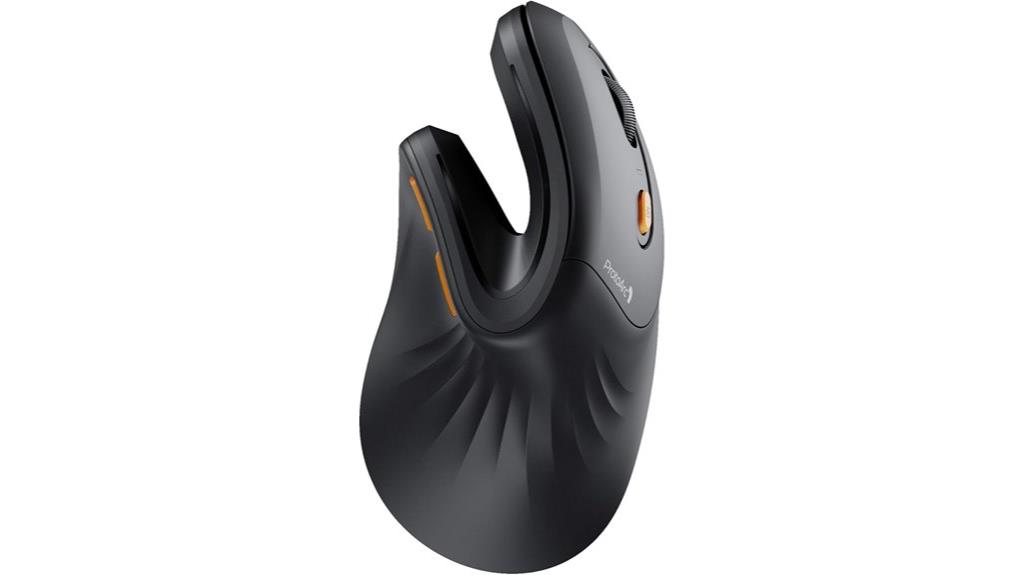 wireless vertical multi device mouse