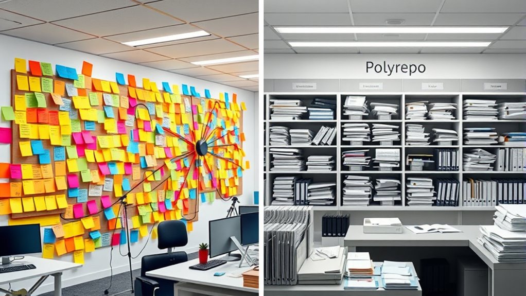 monorepo simplifies collaboration management