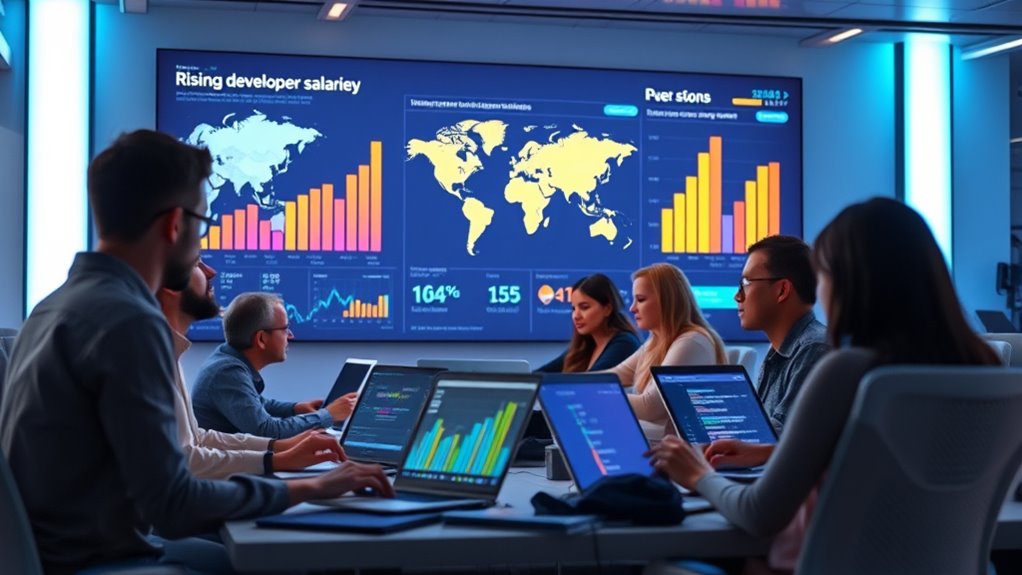 rising developer salaries 2025