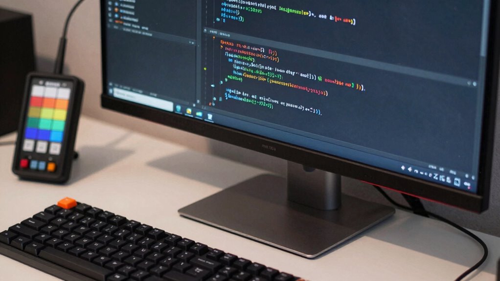 accurate display reduces eye strain