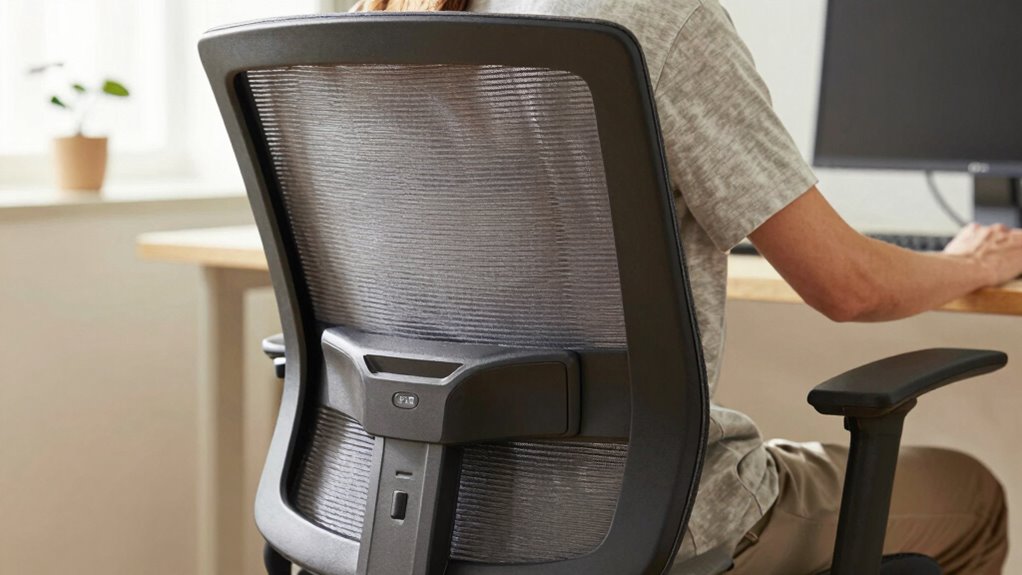 adjust backrest for support