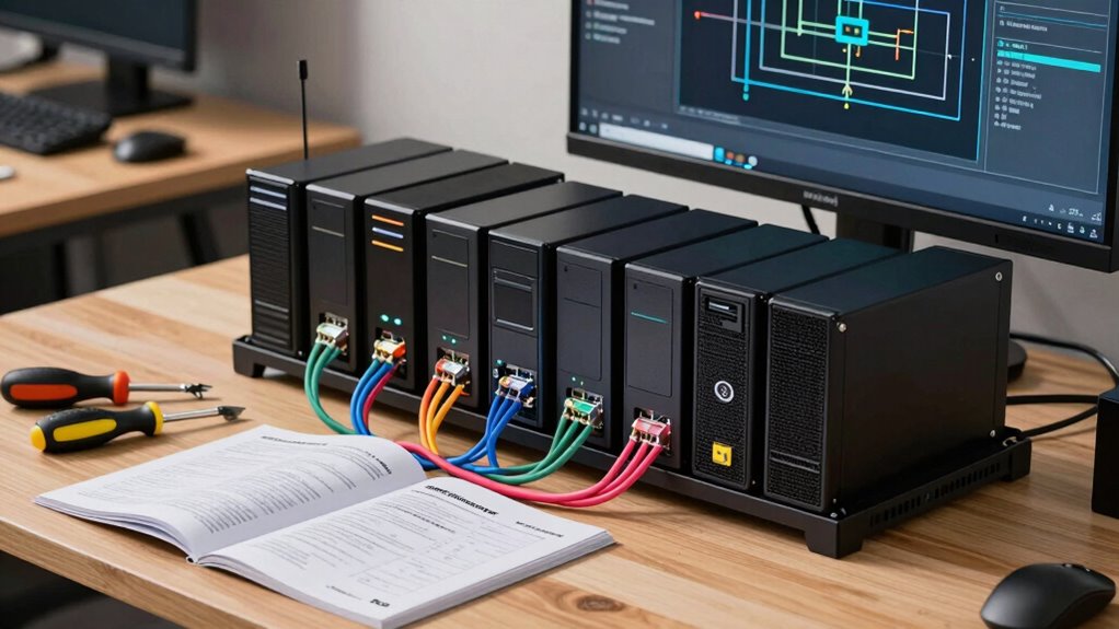 affordable efficient homelab setup