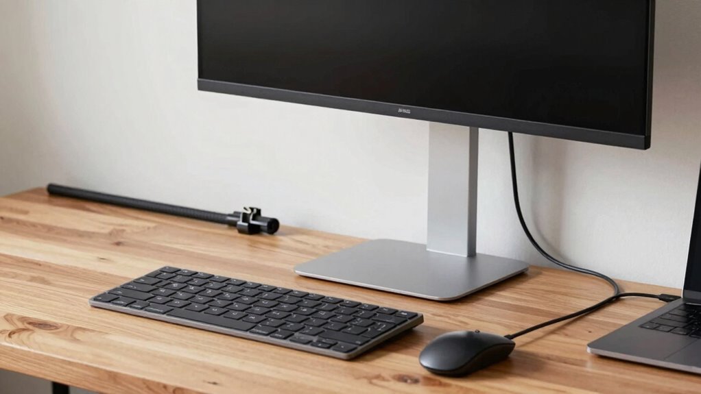 cable organization for tidy workspace