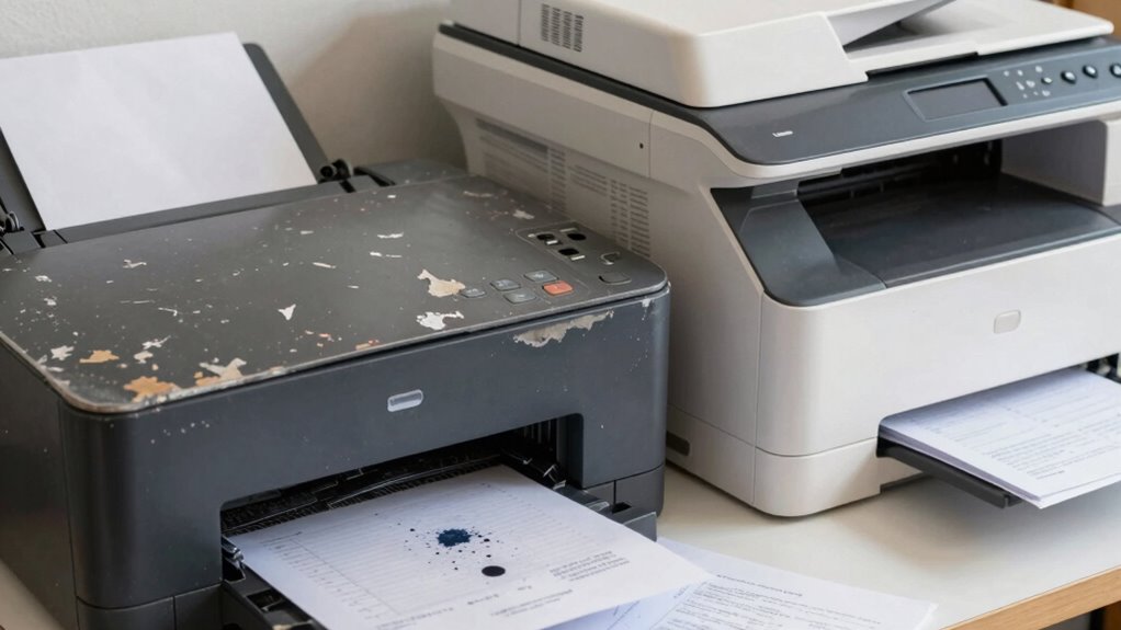 cheap printers lack durability