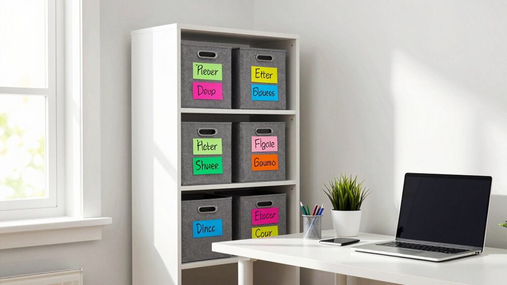 consistent colorful labeling strategies