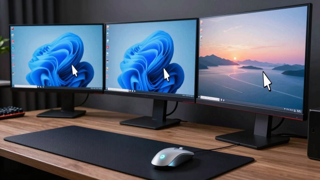consistent multi monitor pointer settings
