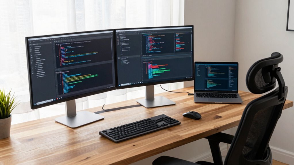customizable ergonomic workspace setup