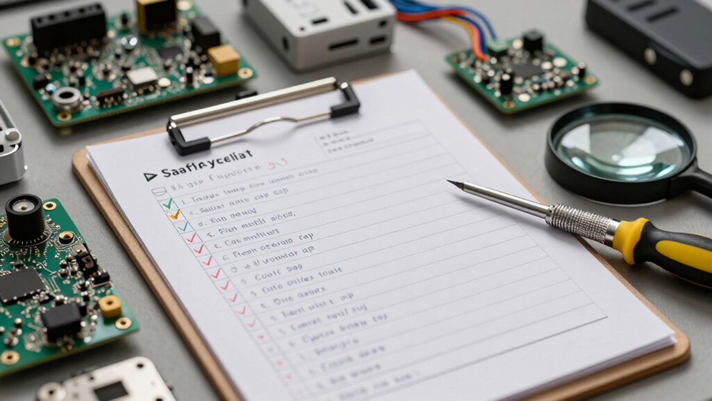 customized safety checklists creation