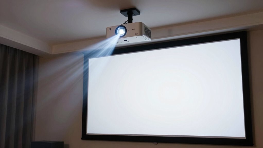 determine optimal projector placement