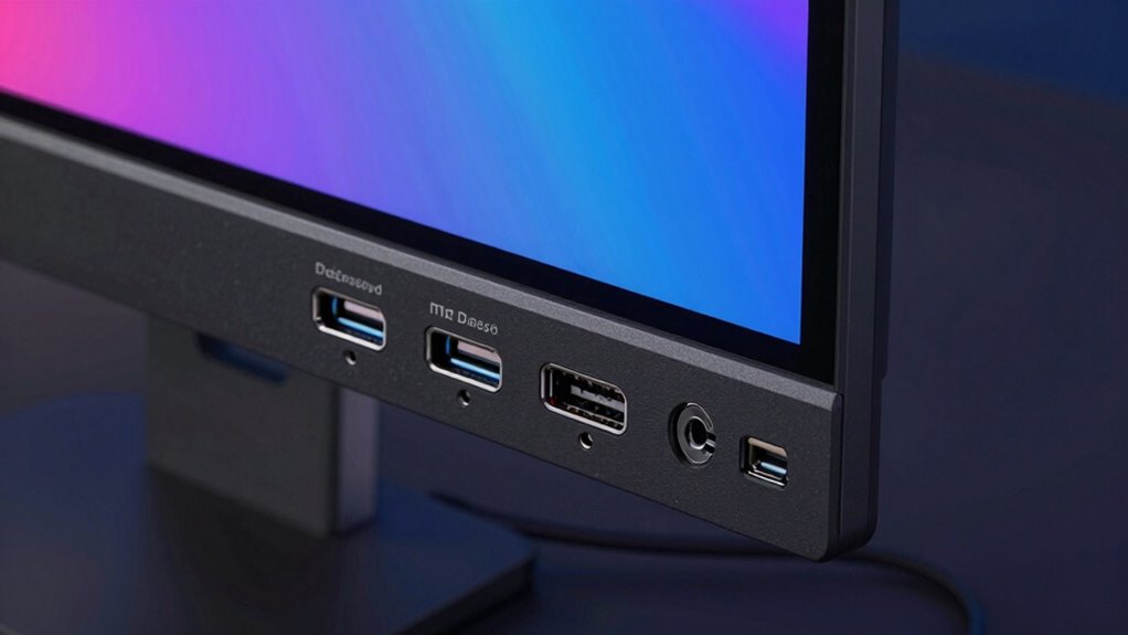 essential monitor port selection