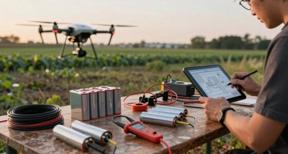 field robot battery planning