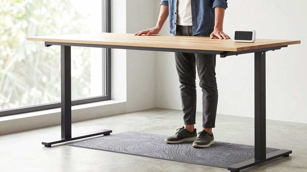 gradually increase standing duration